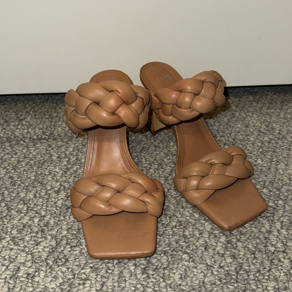 Marc Fischer Braided Tan Women's Sandals